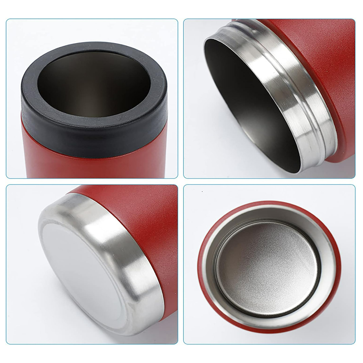 12Oz. Stainless Steel Can & Bottle Insulator 2