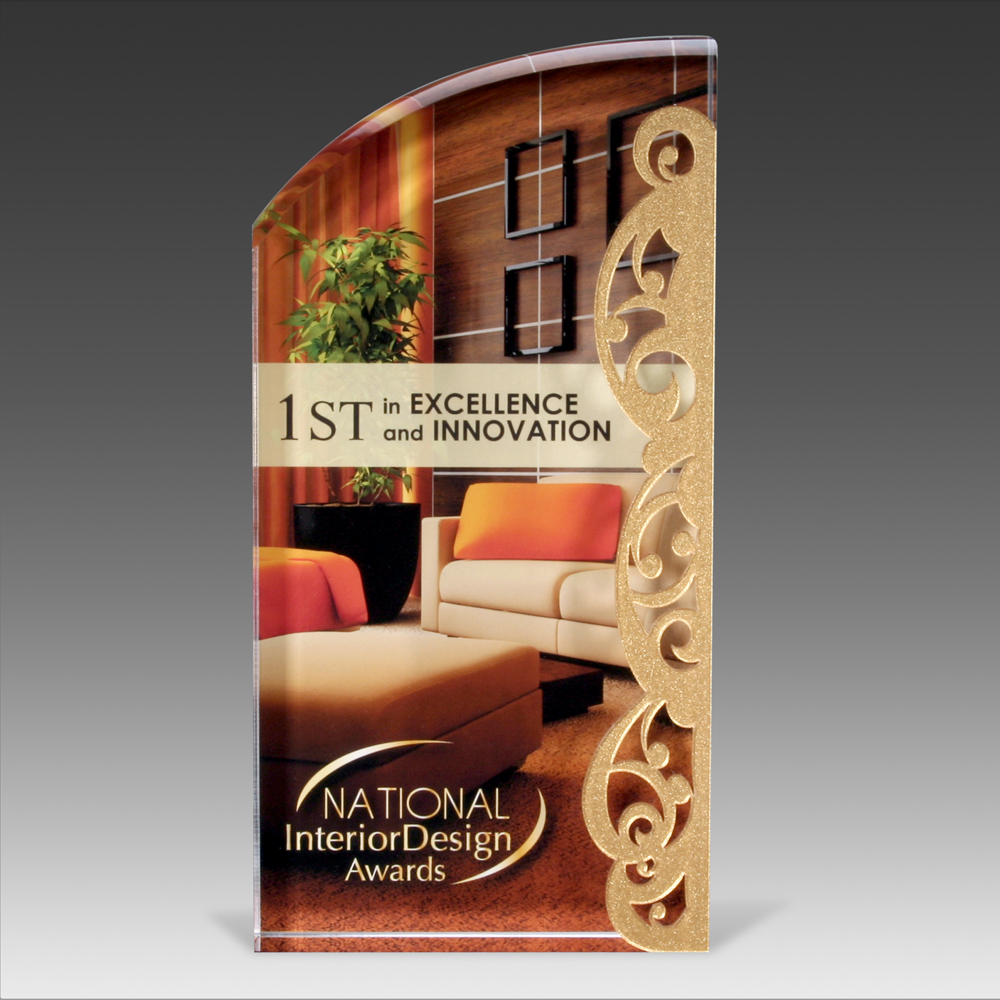 8" AcryliPrint HD Radiance Award 2