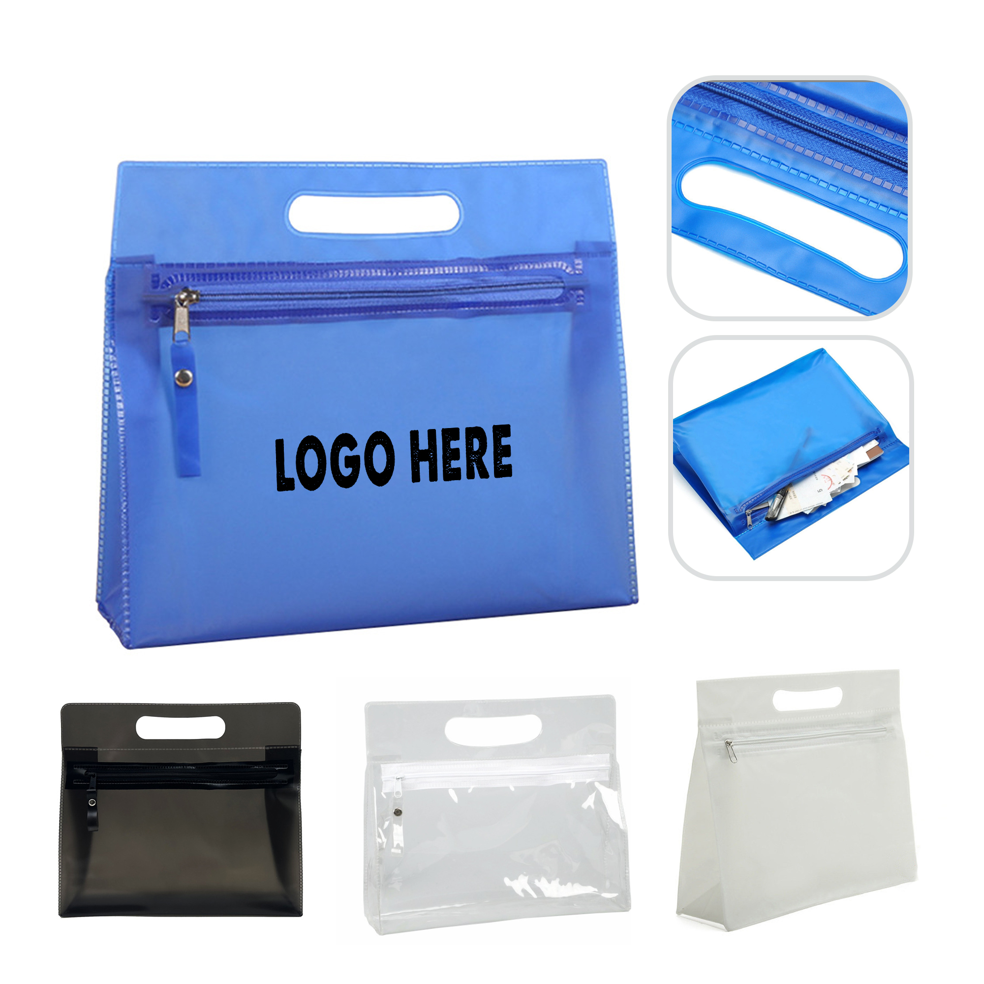 PVC Transparent Cosmetic Pouch 1