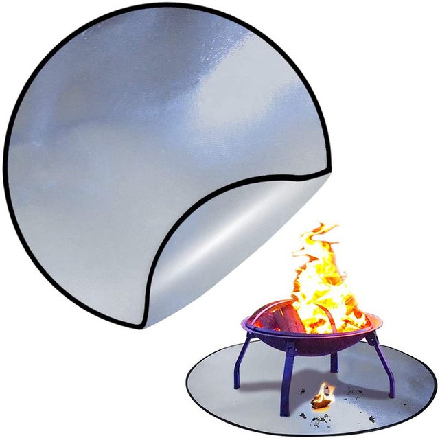 Protector Round Fire Pit Grill Mat 4