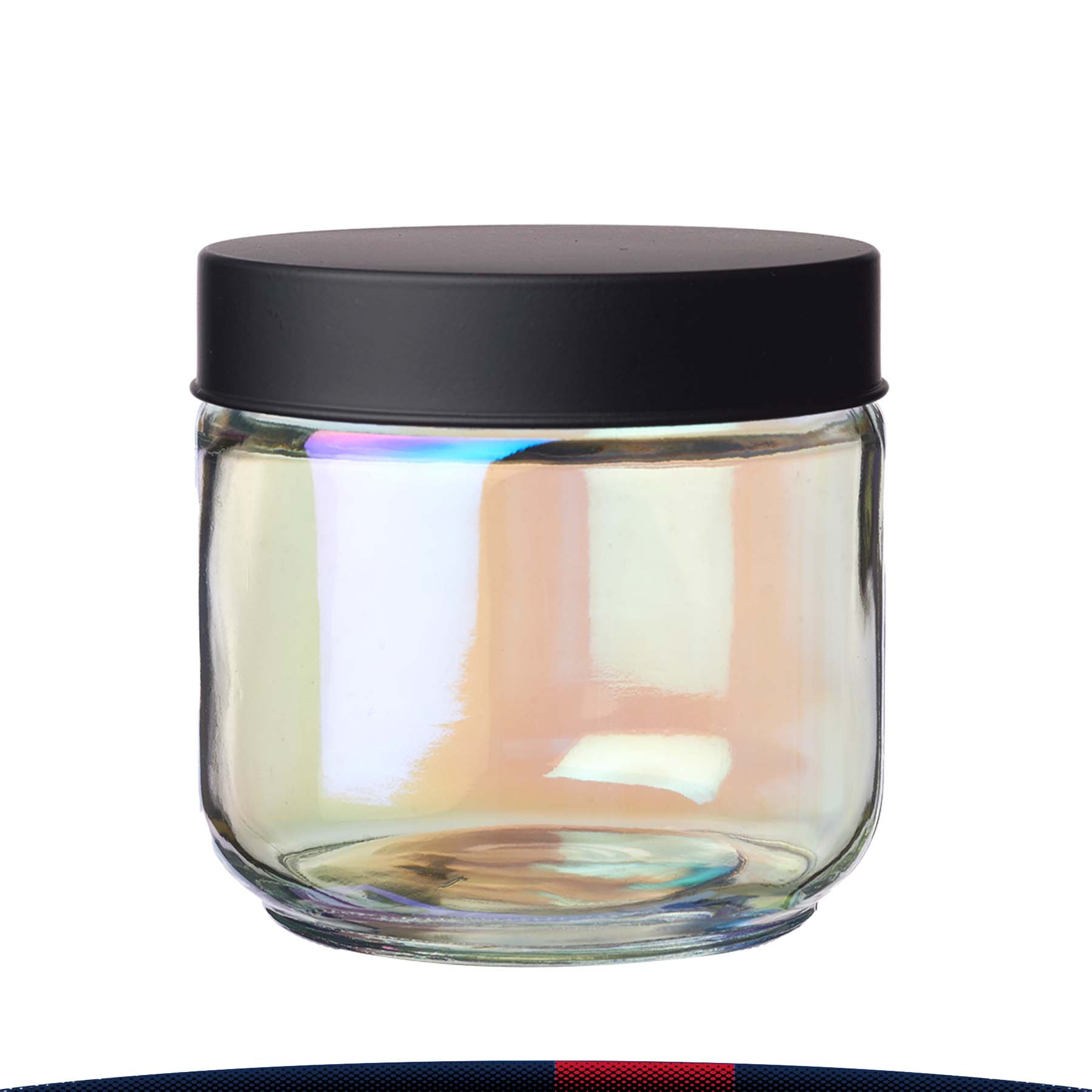 23 oz. Fyris Iridescent Glass Jars 4