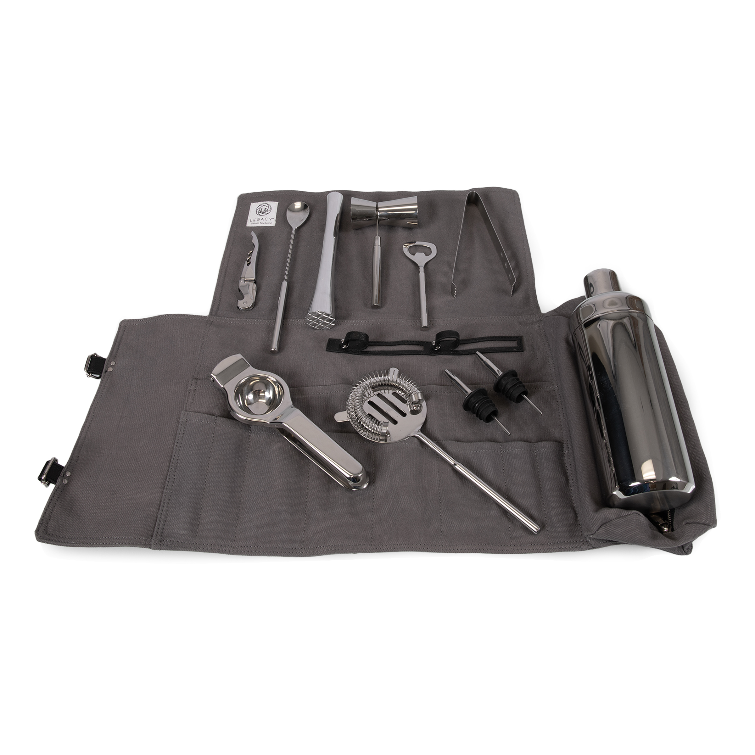 Barkeep Roll Up 12-Piece Bar Tool Kit 3