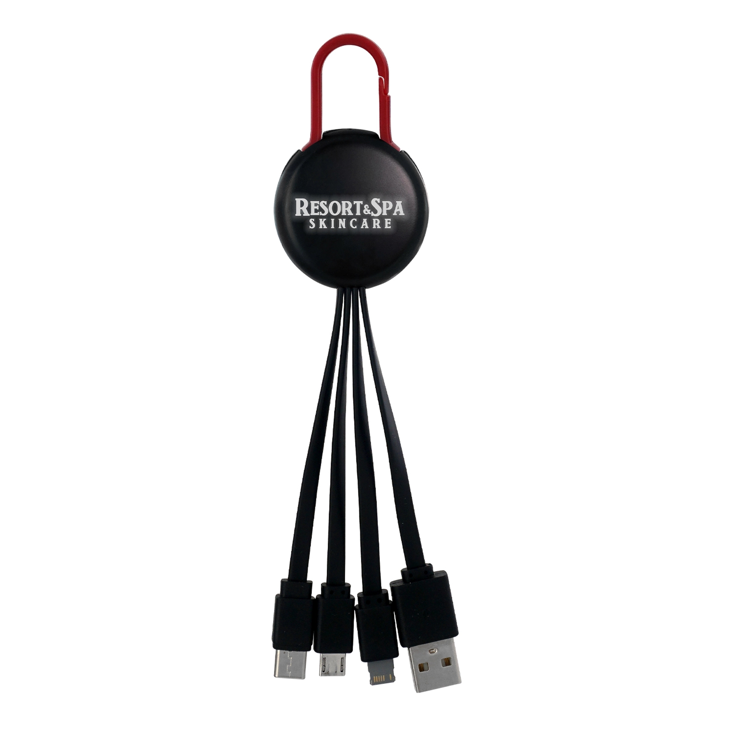 LIGHT UP LOGO CLIP 3 IN 1 CHARGING CABLE 6