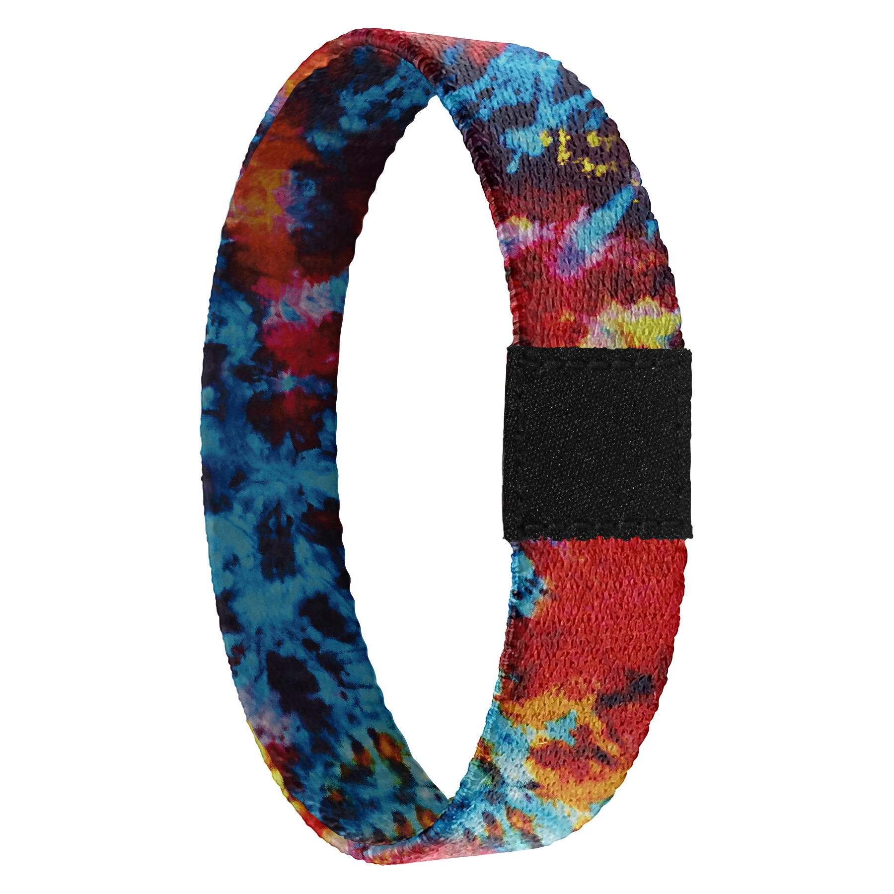 Completely Custom 5/8'' Sublimation Elastic Polyester Wristband With Woven Label 18