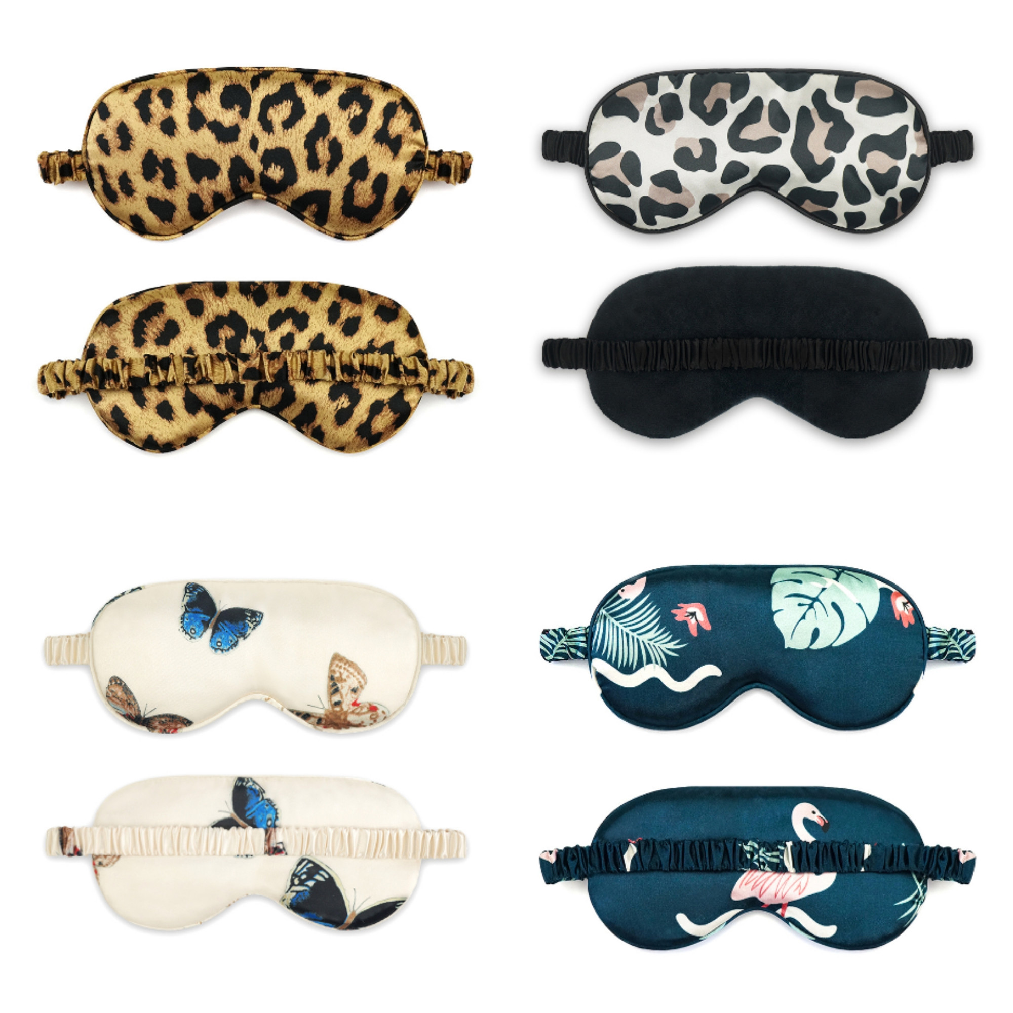 Pattern Silky Sleep Mask 3