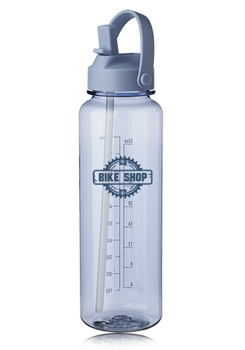 40 oz. Stella Plastic Water Bottle with Measurements 2