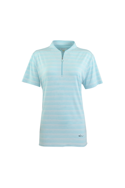 Women's Greg Norman LAB Stripe Polo 12