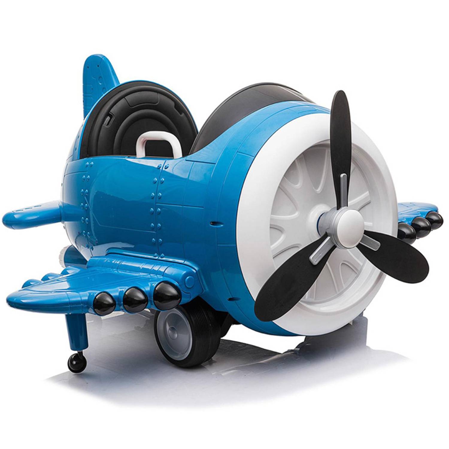 Kids Electric Ride-On Airplane Car Remote Control Toy 6