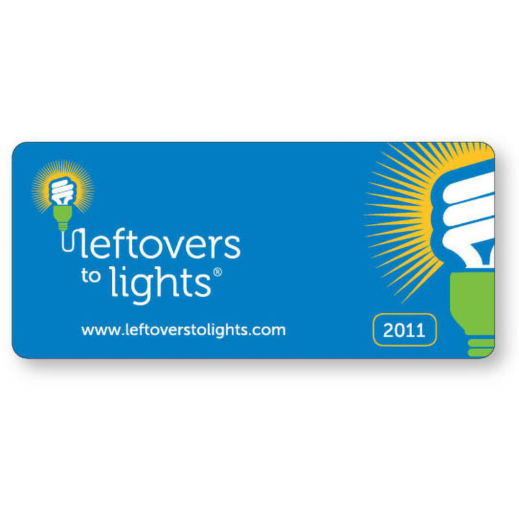 .008 White Double-sided Decals / Static Cling (1 to 7 sq/in) four colour pro