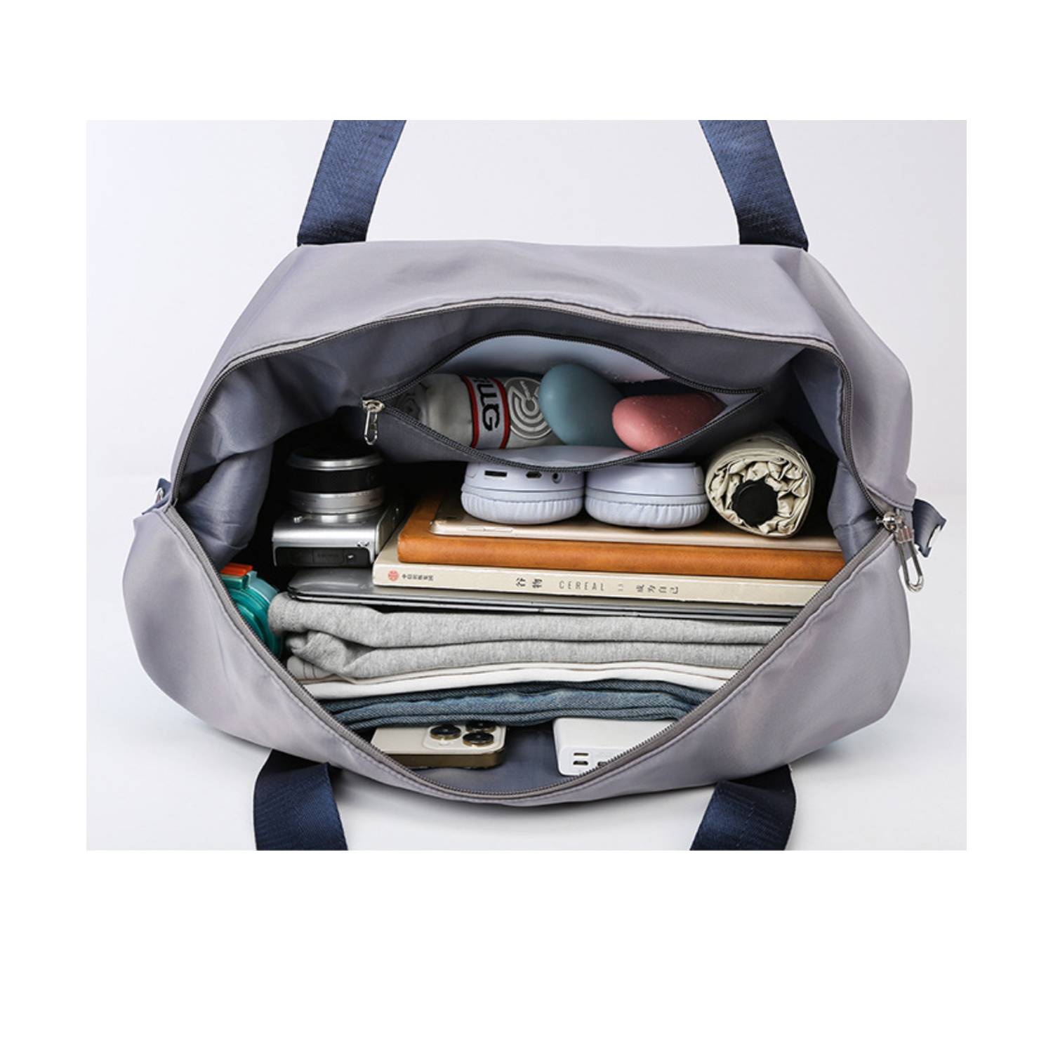 Wet Dry Separation Polyester Sports Duffel Bag 3