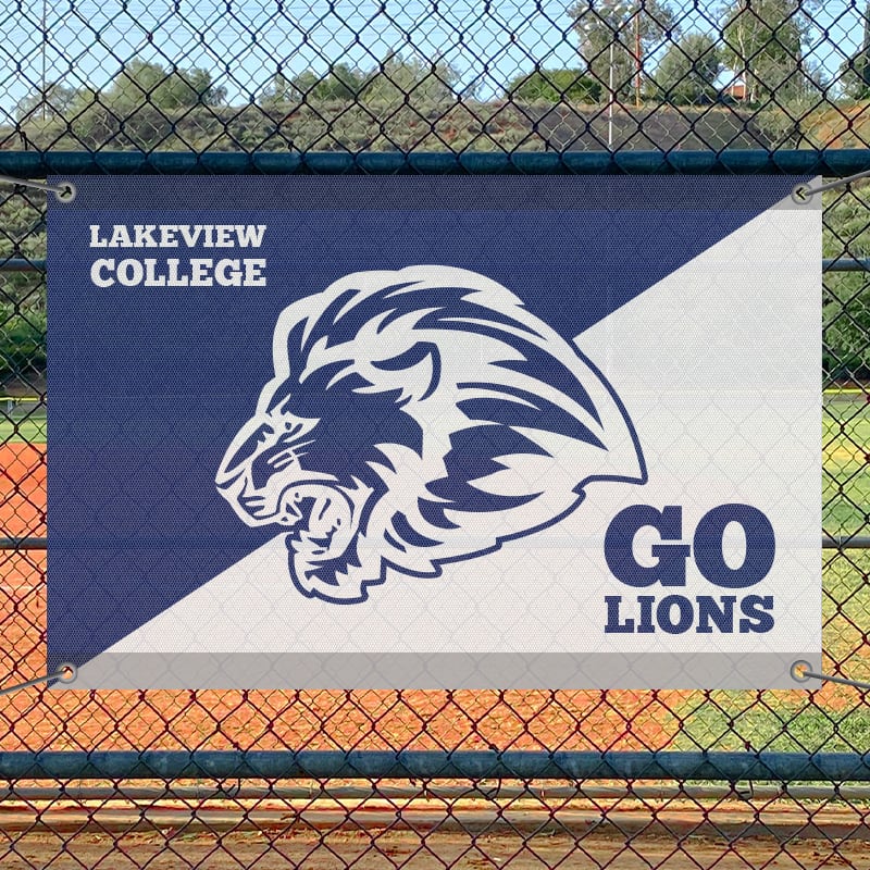 Custom 2' X 3' Mesh Banners 3