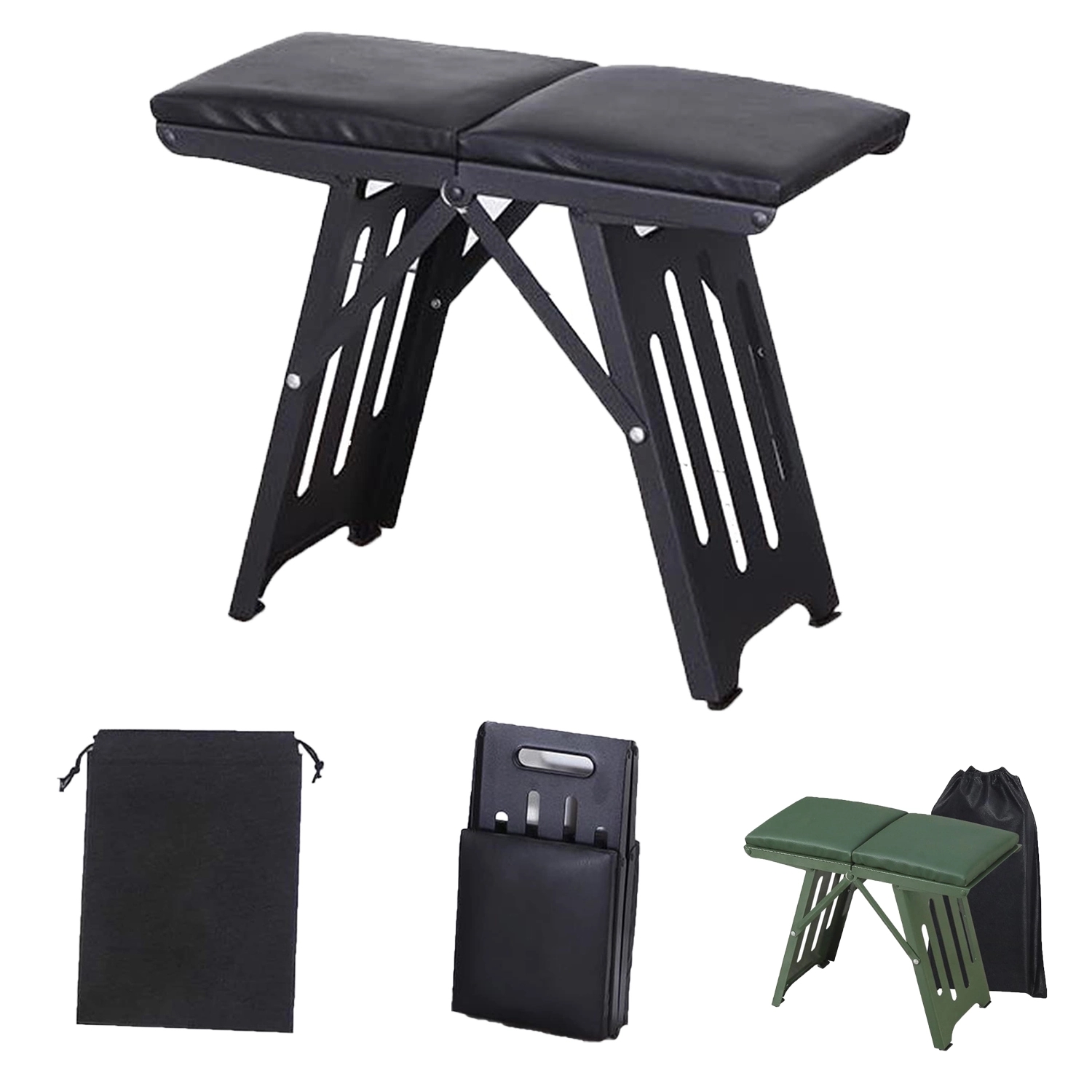 Padded Folding Stool 2