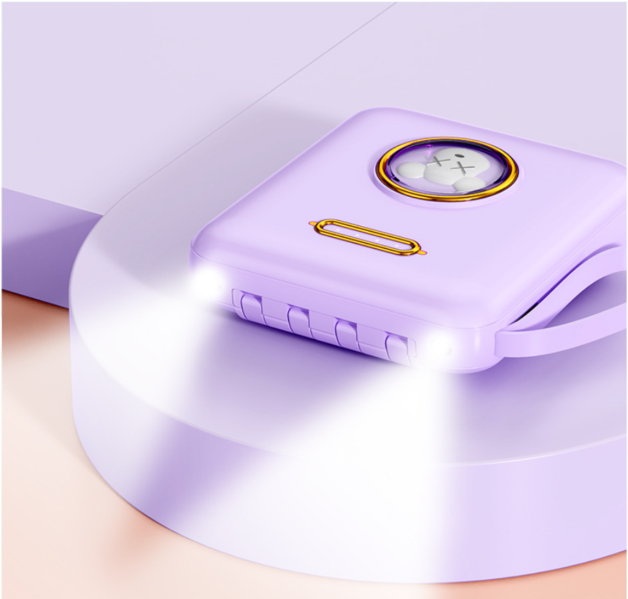 Cute Mini Portable Charger 6000mAh Power Bank 2