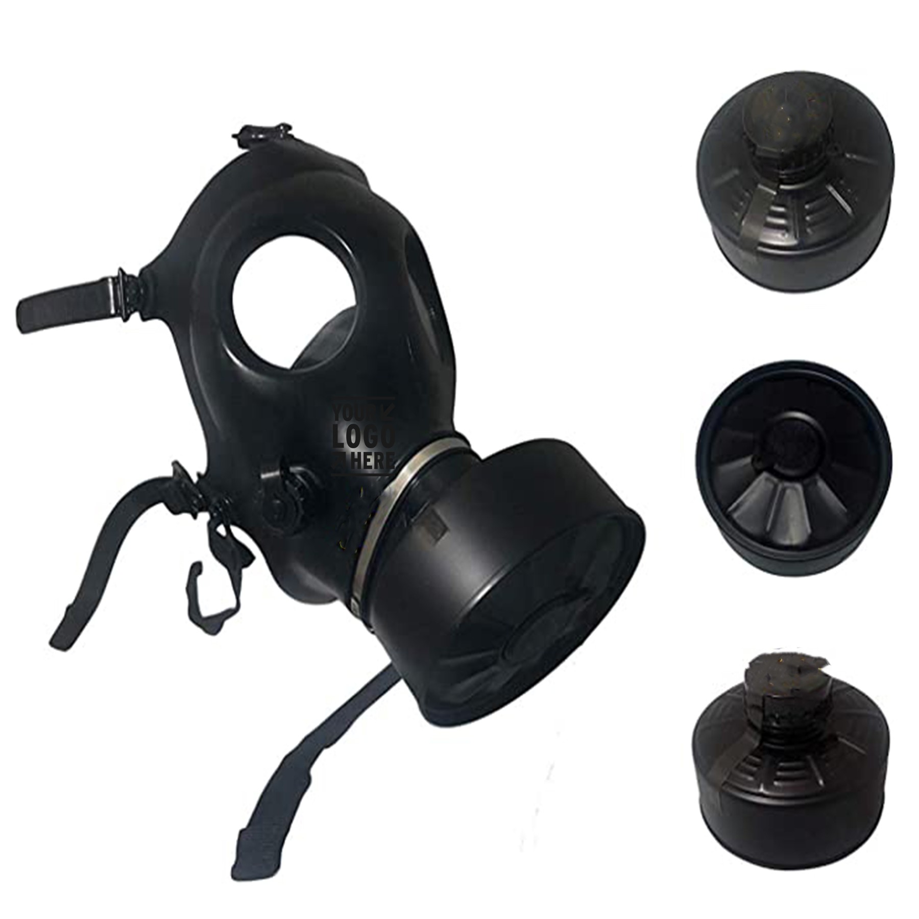 40mm Advanced Filter Rubber Respirator Type Mask 1