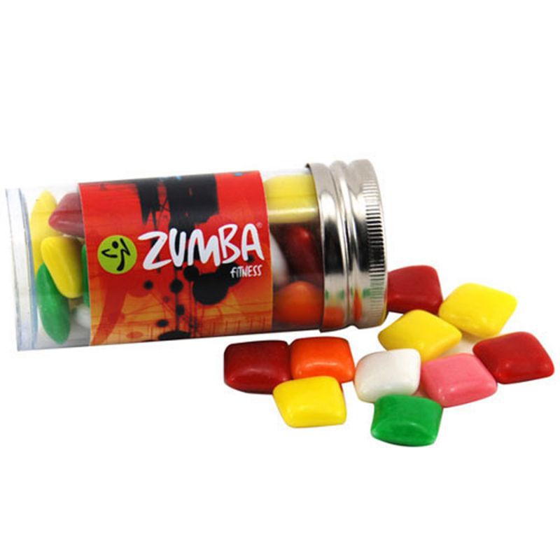 Tube with Mini Chicklets Gum 1
