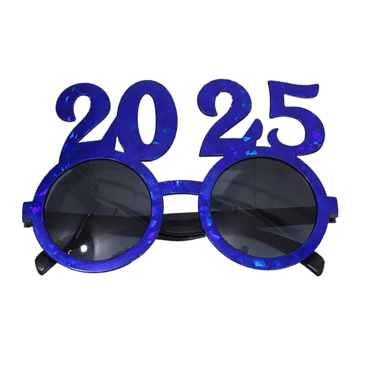 2025 New Year Round Shaped Party Glasses 3