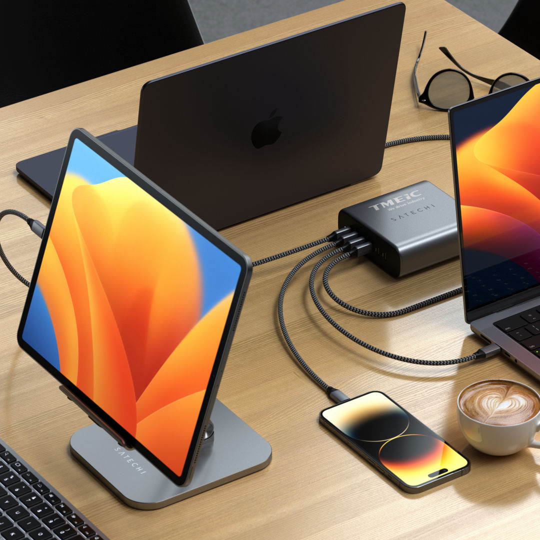 SATECHI® 200W USB-C 6-Port PD GaN Charger 1