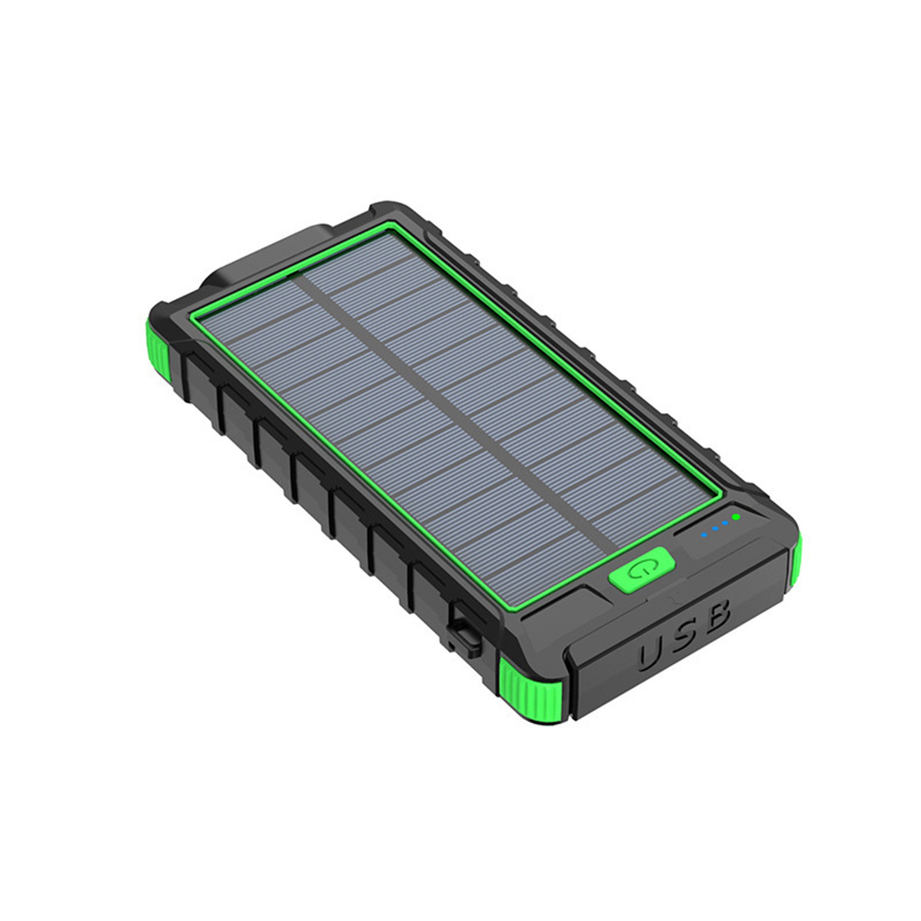 20000Mah Portable Solar Power Bank With Flashlight 6