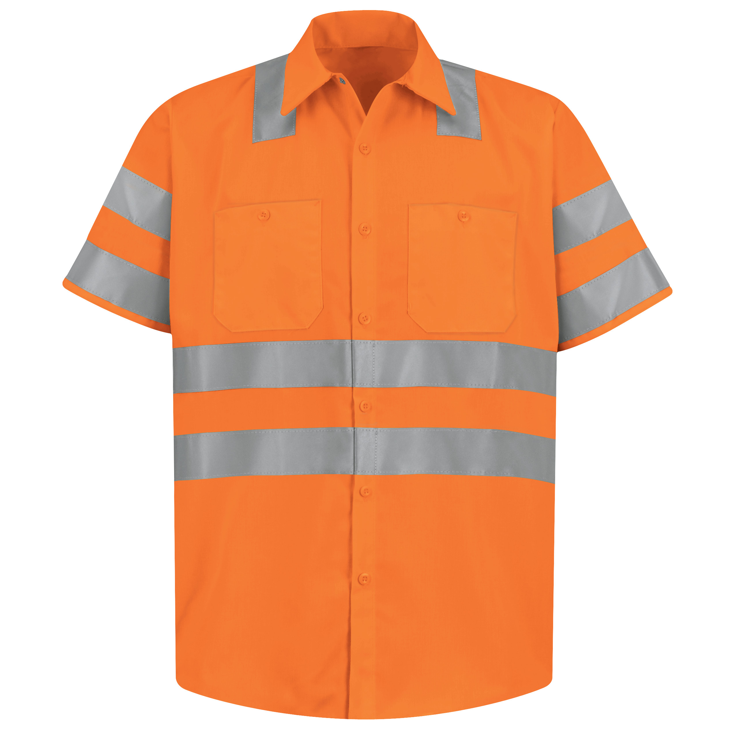 Red Kap® Hi-Visibility Short Sleeve Work Shirt - Type R, Class 3 2
