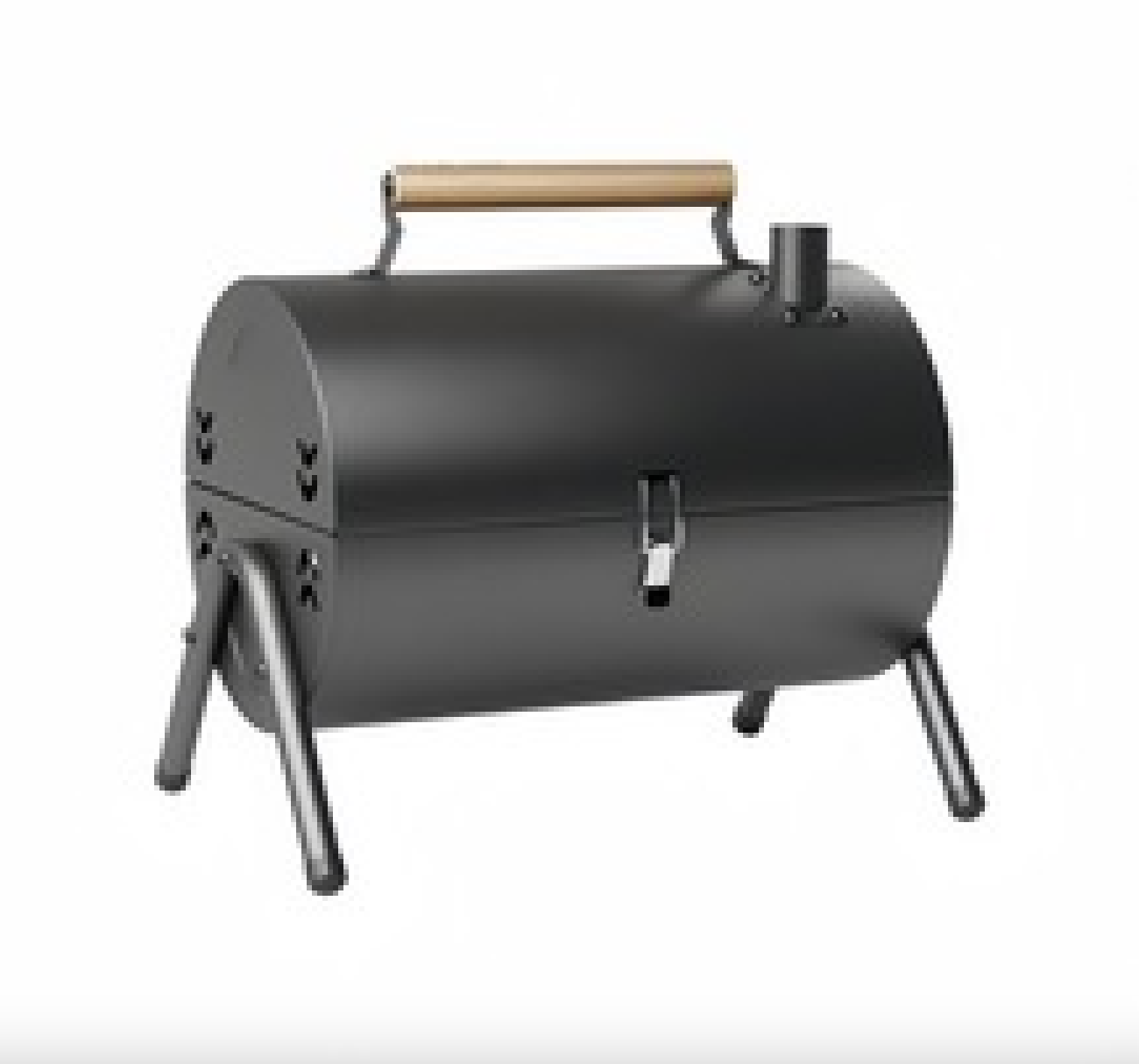 Portable Barbecue Charcoal Grill With 3-Piece BBQ Utensil 2