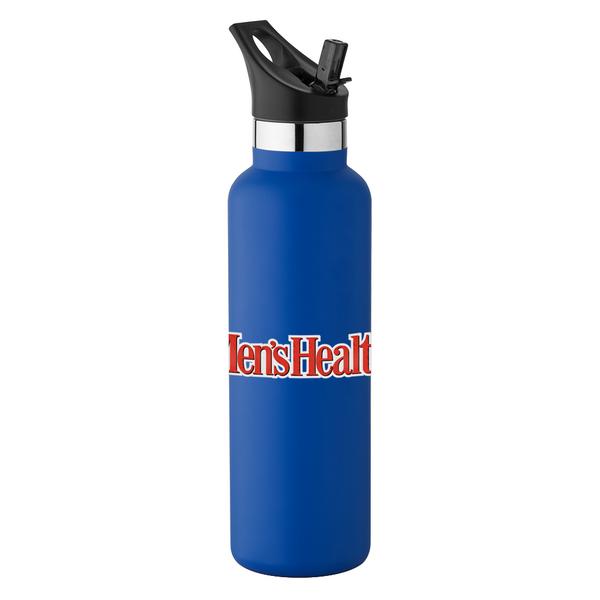 20 oz Basecamp Mesa Tundra Bottle with Screw Top and Flip-Top Straw Lid 284