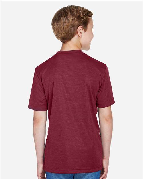 Youth Sonic Heather Performance T-Shirt - TT11HY 73