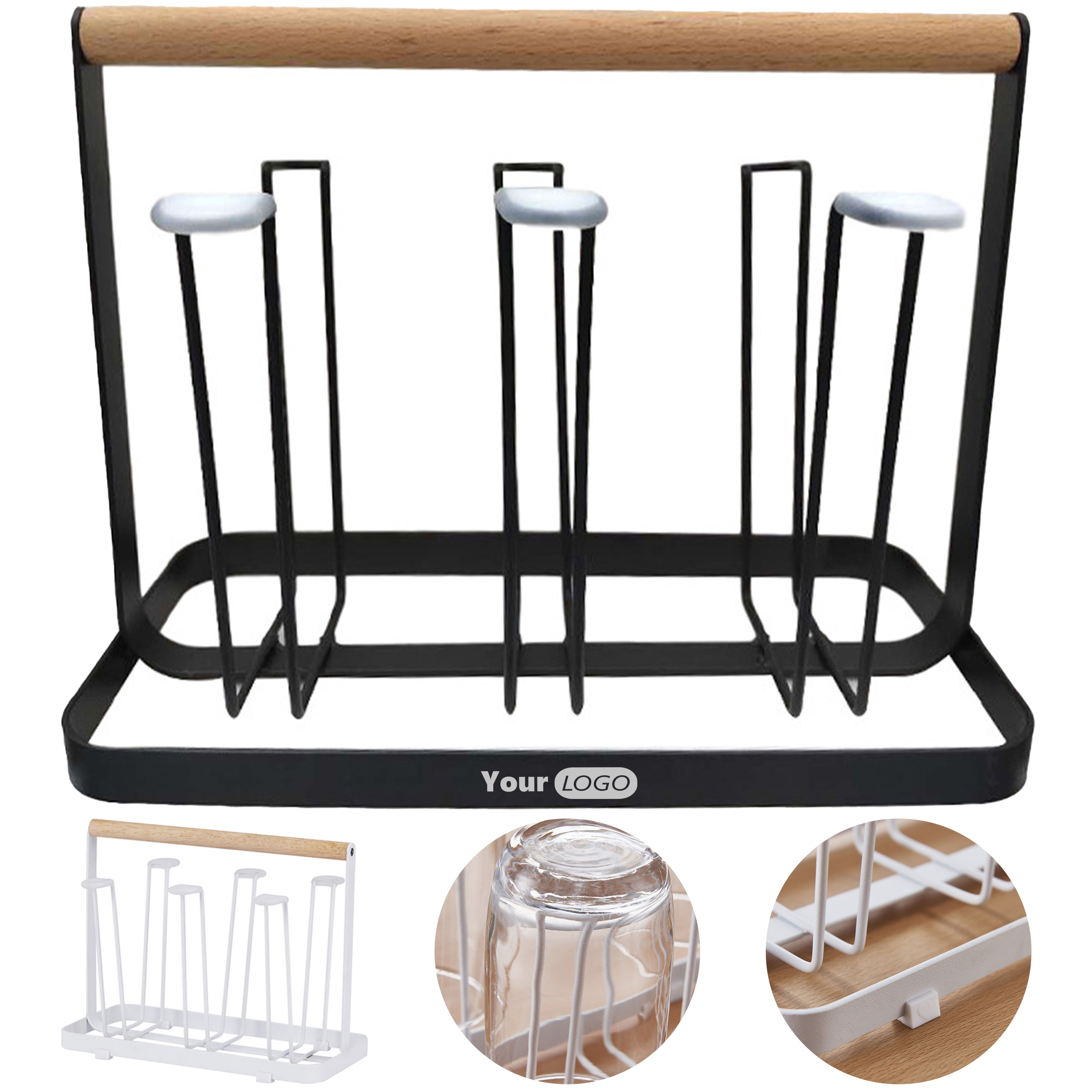 Carbon Steel Creative Rack For Water Cup Hanging 2