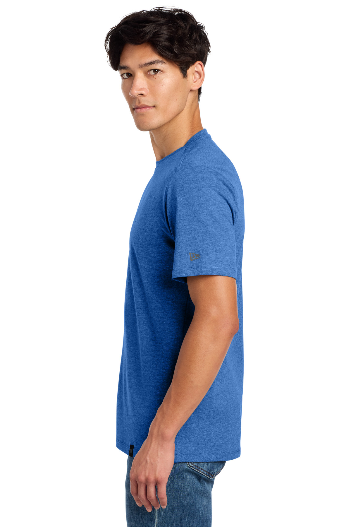 New Era Heritage Blend Crew Tee. NEA100 4
