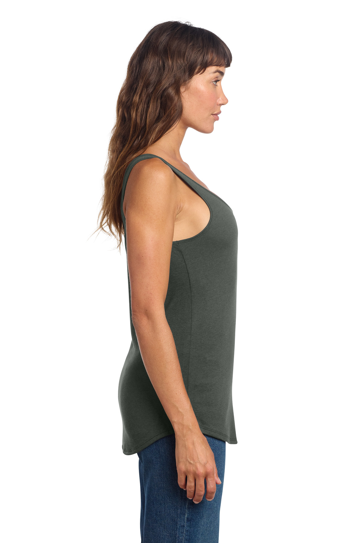 District Women's Perfect Tri Relaxed Tank DT151 5