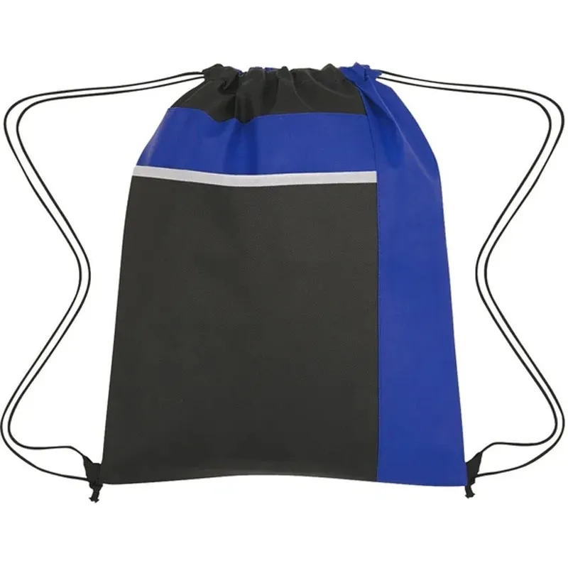 Non-Woven Drawstring Backpack With Large Front Pocket 3
