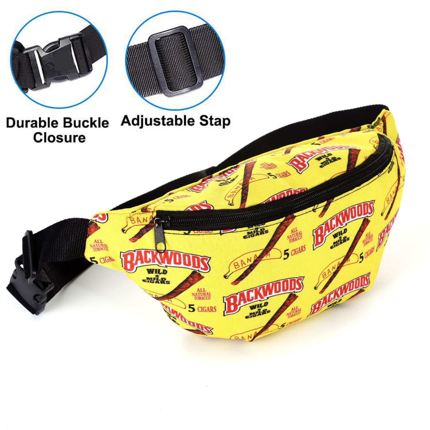 Rock'it 3-Day Fanny Pack Sublimation Full Color Waist Running Sports Bag 3