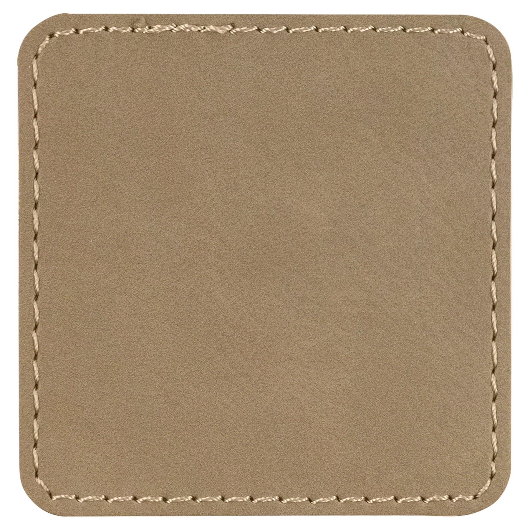 3" x 3" Square Leatherette Patch with Adhesive 3