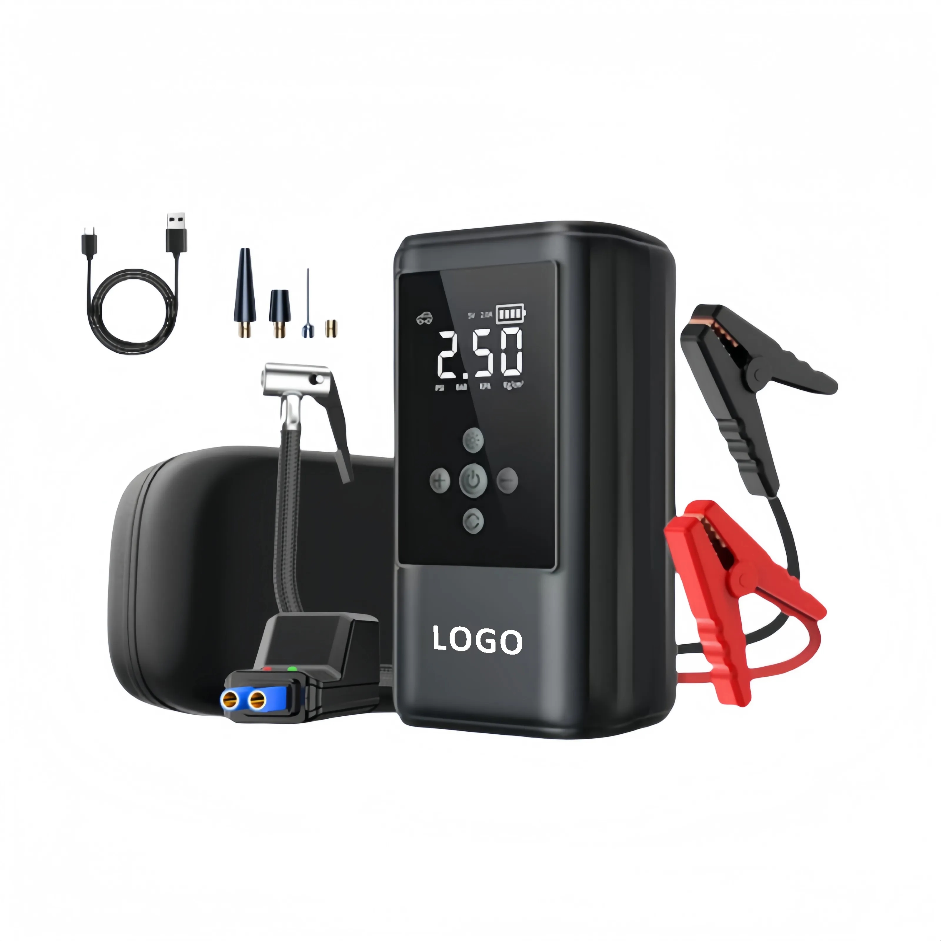 6 in 1 Car Jump Starter Kit 8