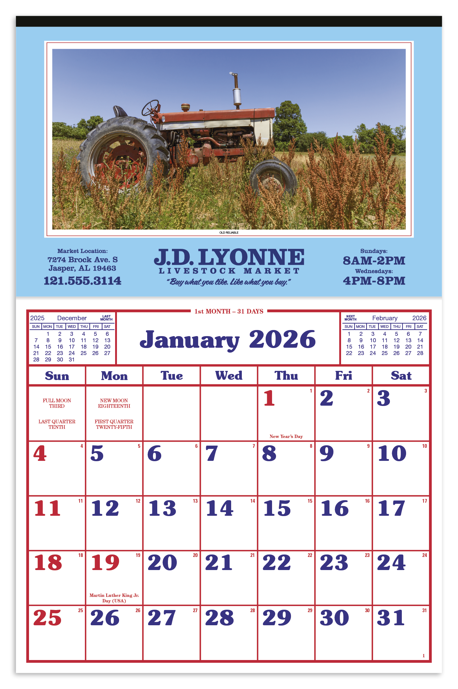 Skinner & Kennedy® Large Everyday Farm Memo 146