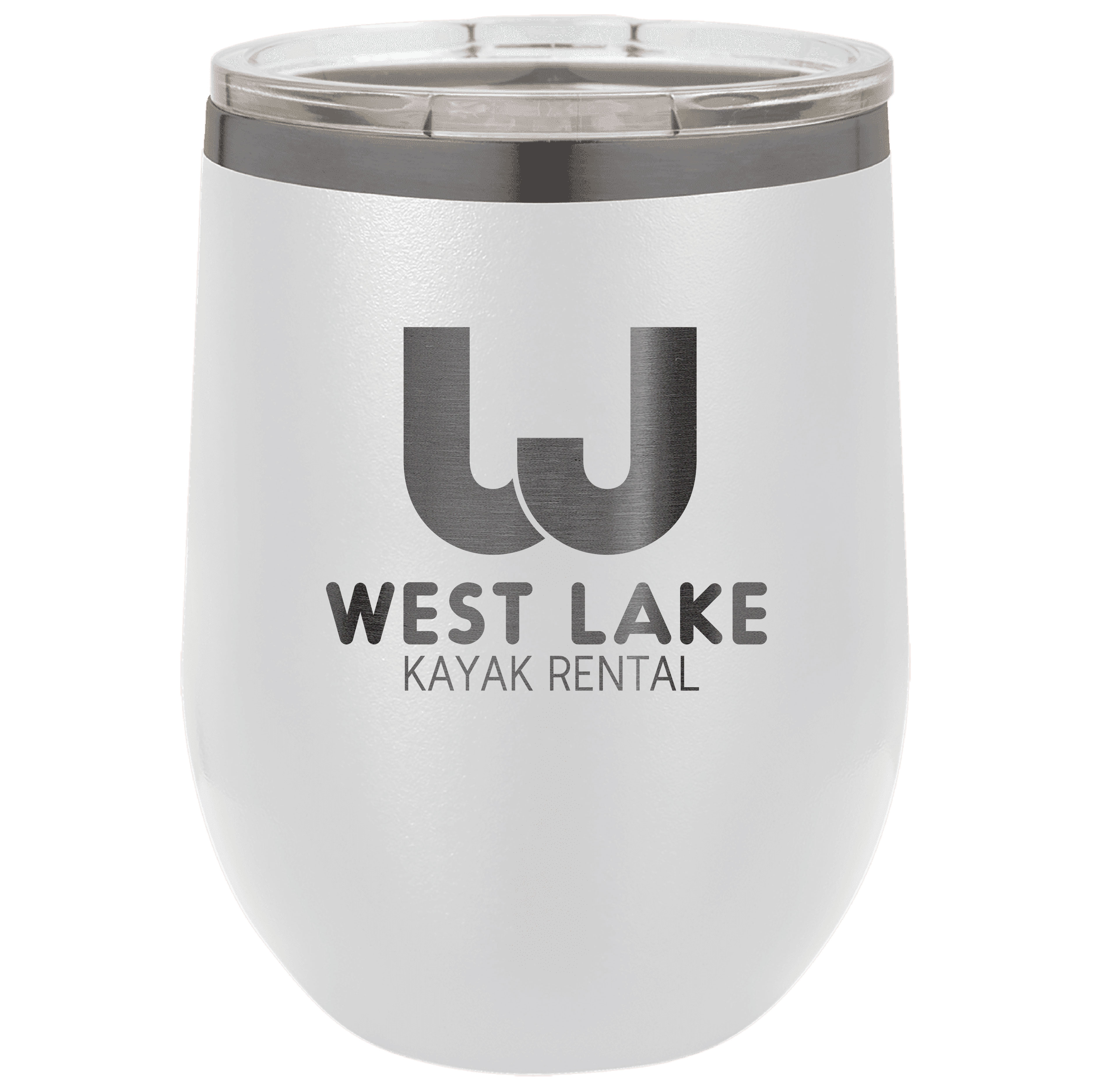 Polar Camel 12 Oz. ION-Plated Ghost Black Stemless Wine Tumbler 15