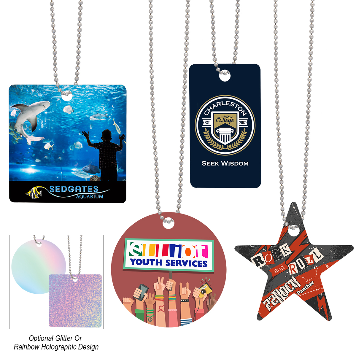 Acrylic Charm - Custom Shape 4"