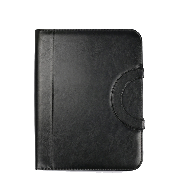 Leather Business Padfolio with folding Handles 5