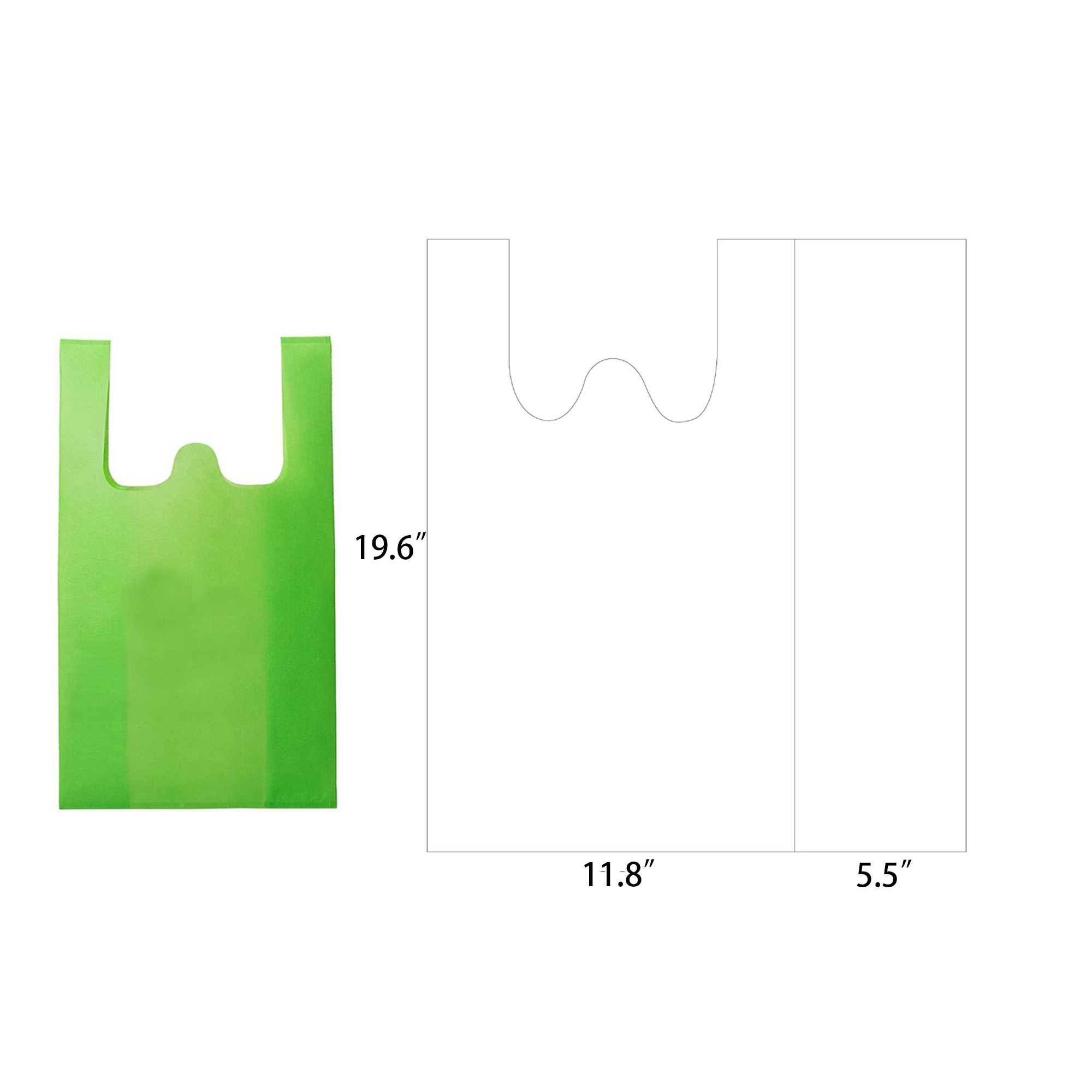 Non-Woven Shopping Vest Bag 2
