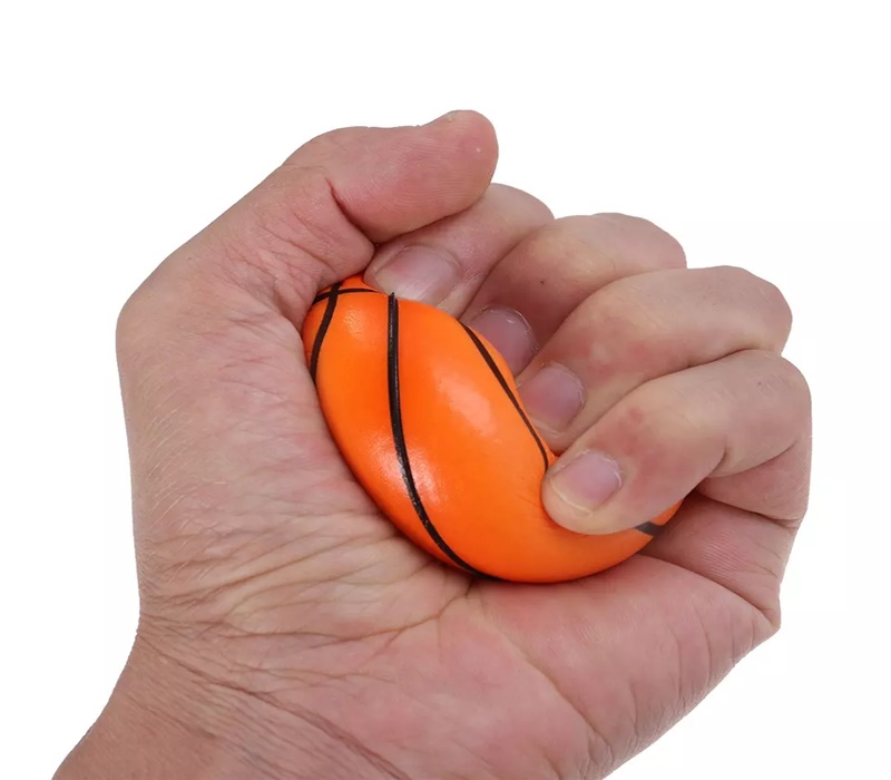 Basketball Shaped Stress Reliever Ball 2