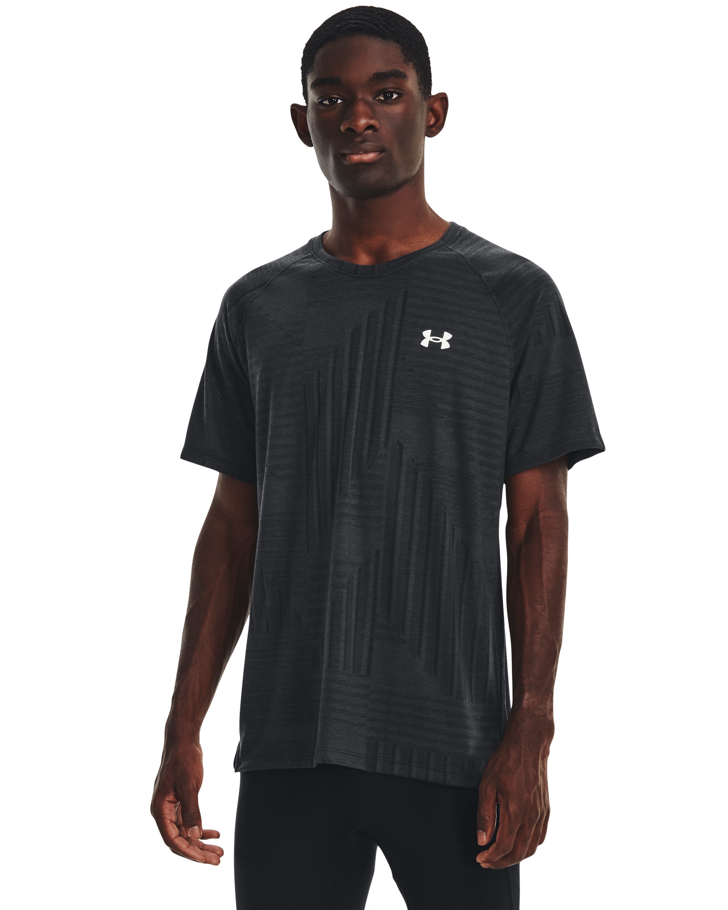 Men's UA Streaker Deco Diamond Short Sleeve  7
