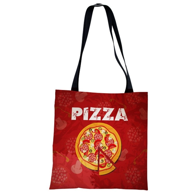 Heavy Duty Flat Tote- Full Color on Both Sides, custom tote bag with logo imprint 2