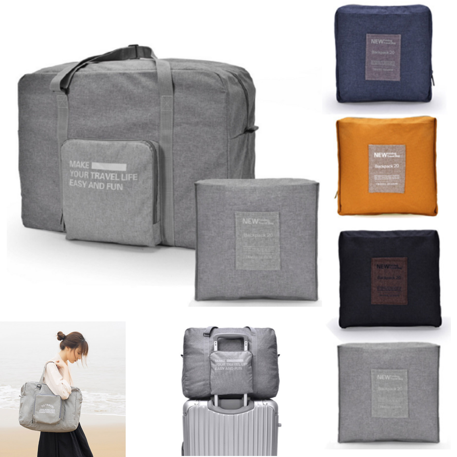 Foldable Travel Duffel Bag 1