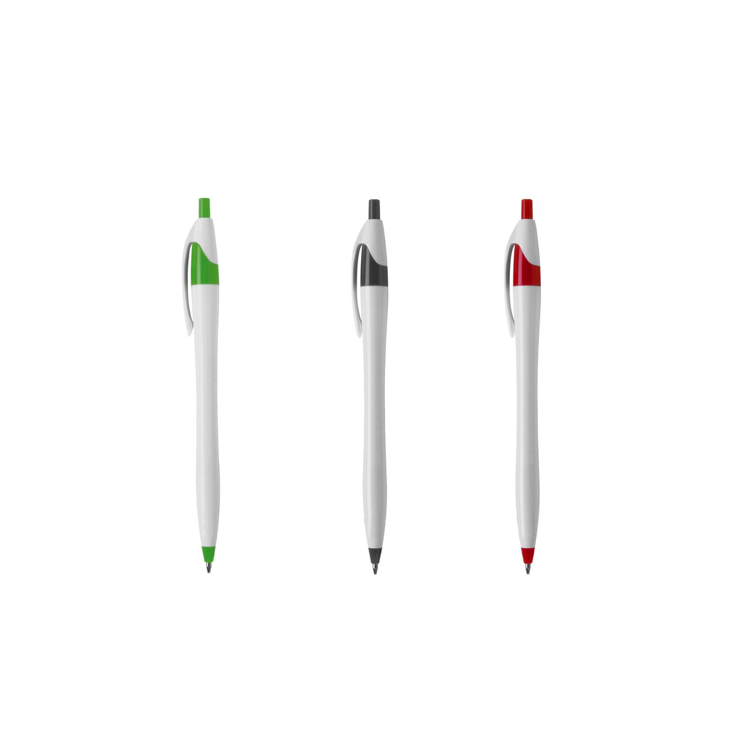 White Corporate Click Dart Pen 4
