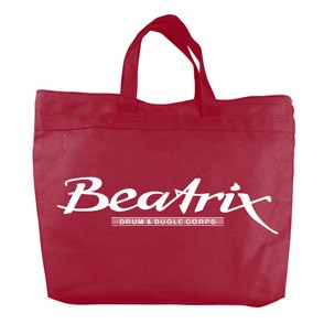 10 Oz. Colored Canvas Zippered Tote w/Gusset (14"x11"x3") 2