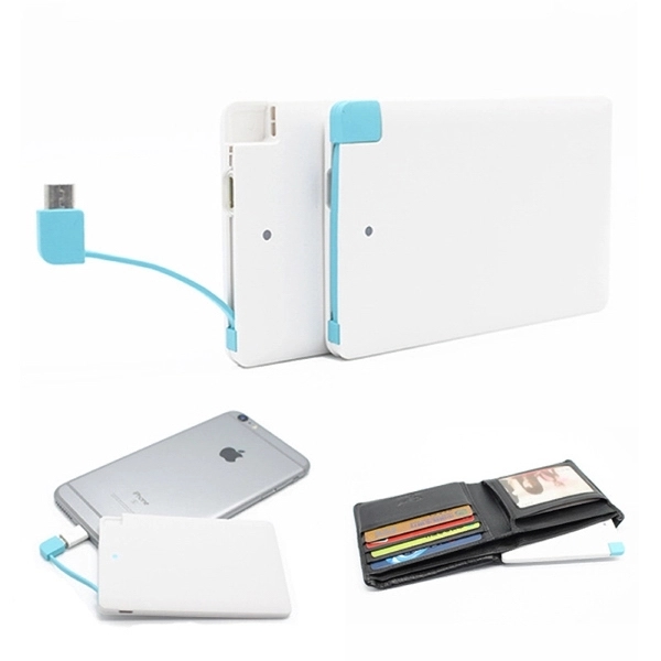 4000mAh Power Slim Credit Card Charger 3