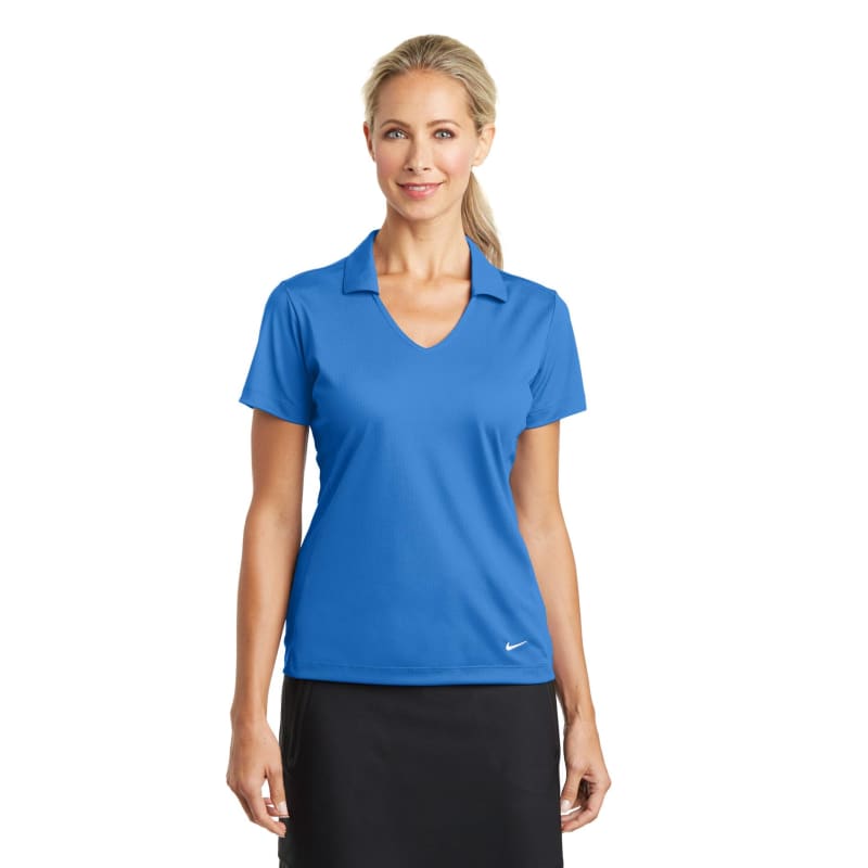 Nike Women's Dri-FIT Vertical Mesh Polo. 61
