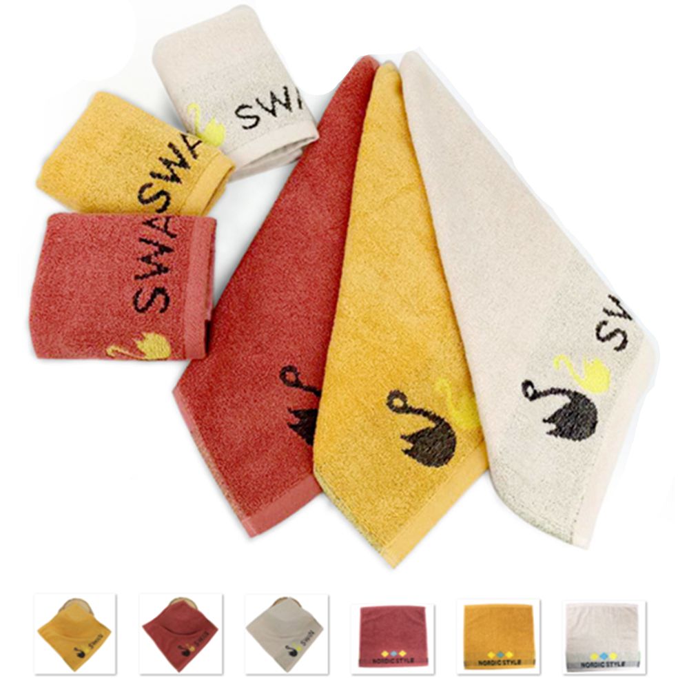 Hemmed Edge Cotton Wash Cloth Rally Towel 7