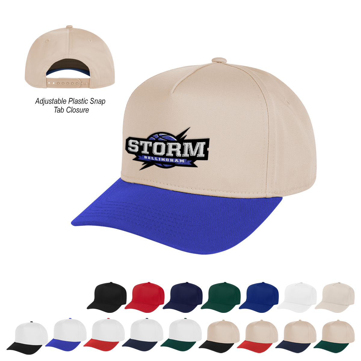 Two-Tone Strike Zone Cap 4