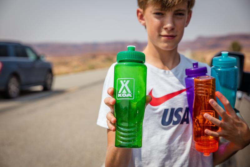 SAHARA 28 oz. Eco-Polyclear™ Sports Bottle with Push/Pull Lid 11