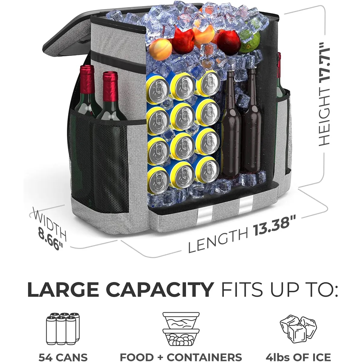 Insulated Leak Proof Cooler Picnic Backpack 4